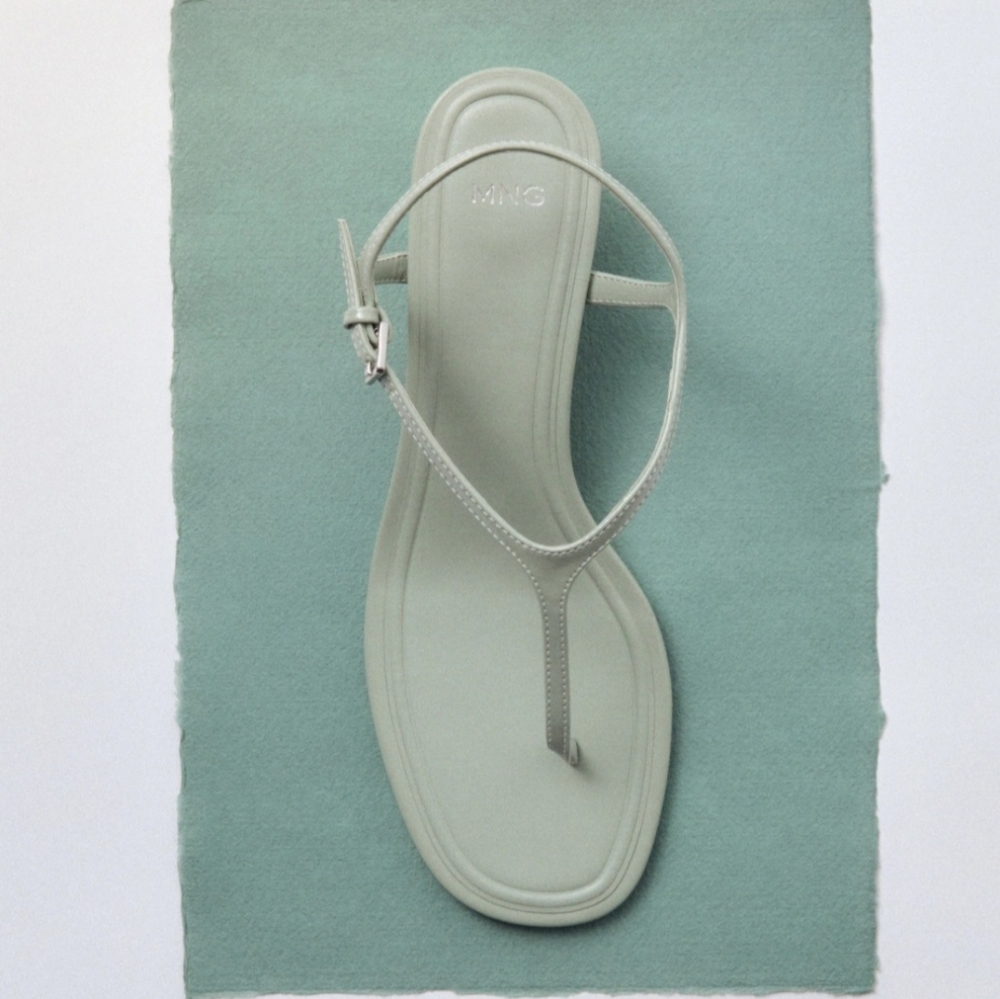 Mango T Strap Kitten Heels